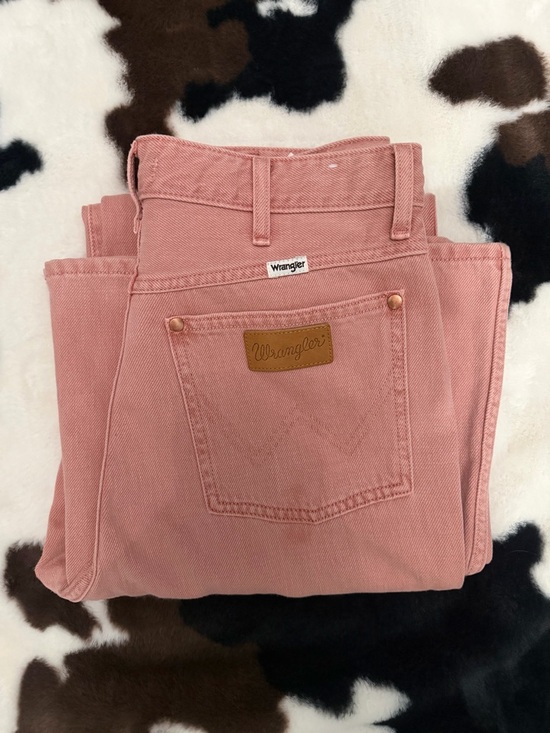 Wrangler Denim - Pink Wrangler Wanderer Wide Leg Jeans